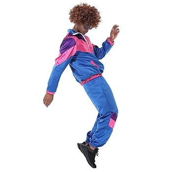 トップス SIIILON Flashback tracksuits Amazon.com: 80s 90s Tracksuit for Men Women Retro Hip Hop